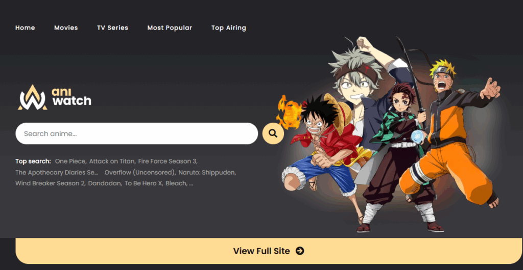 Aniwatch OC – cute anime-style character for the site"