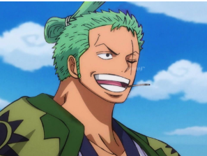 Zoro’s Green Hair