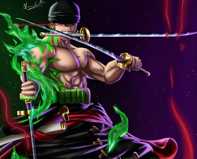 Zoro Anime Character