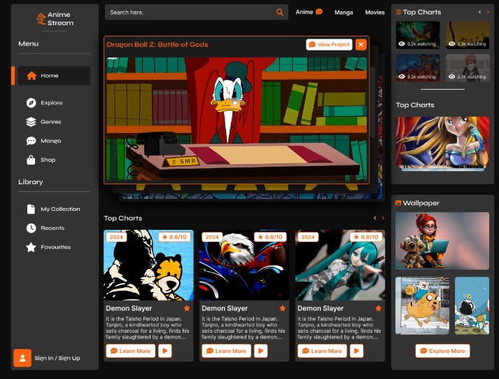 a screenshot of a video game Hianimez