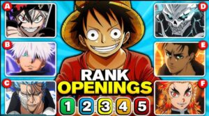 anime opening ranking game online